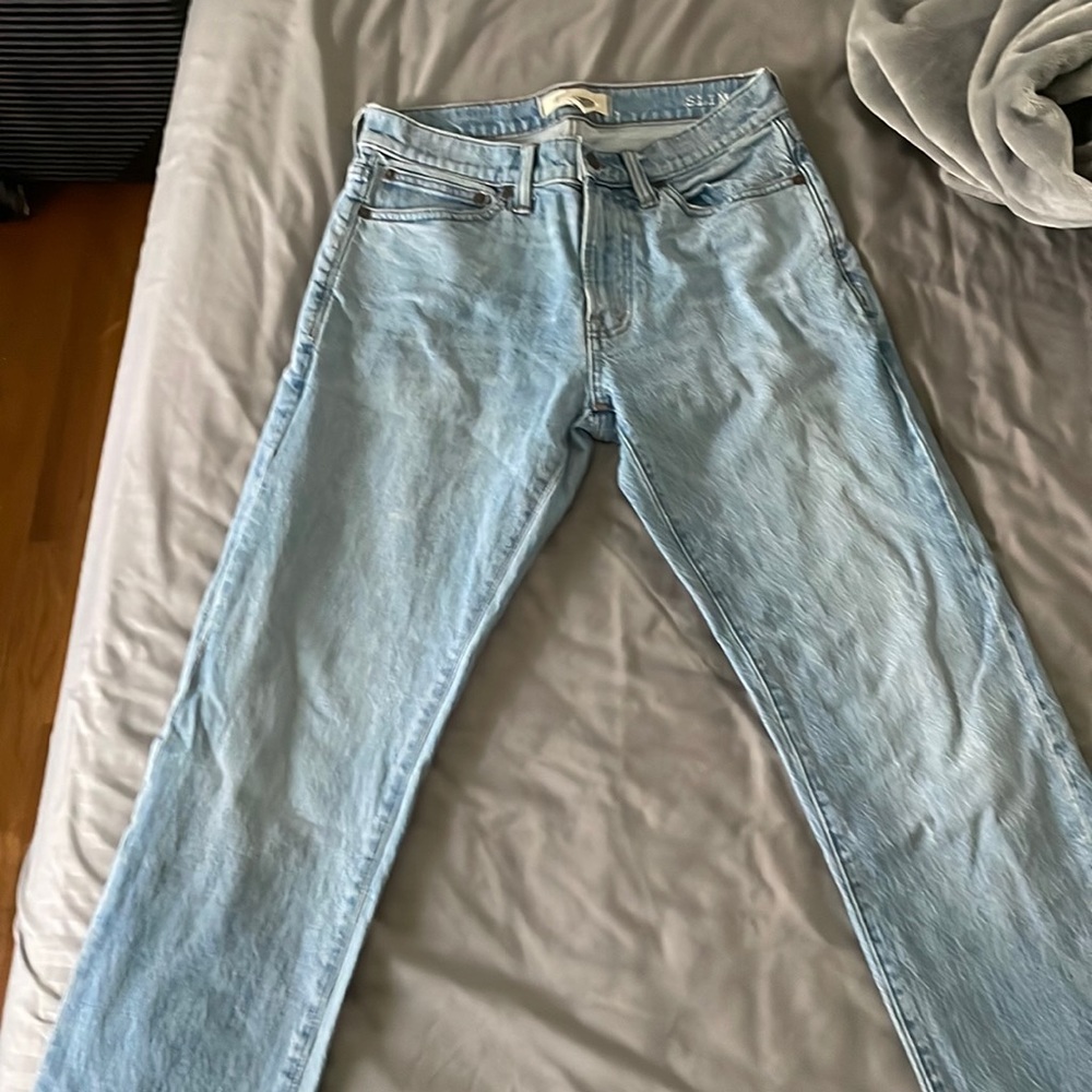 MADEWELL mens slim fit jeans waist 28 length 30